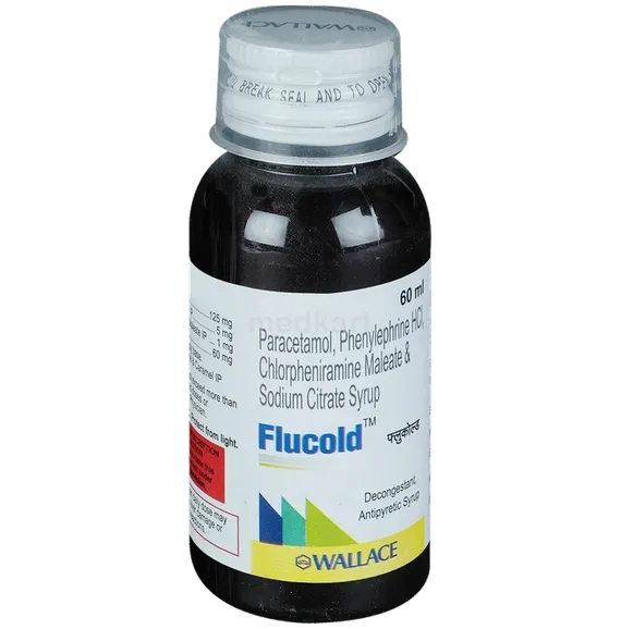flucold syrup 60 ml